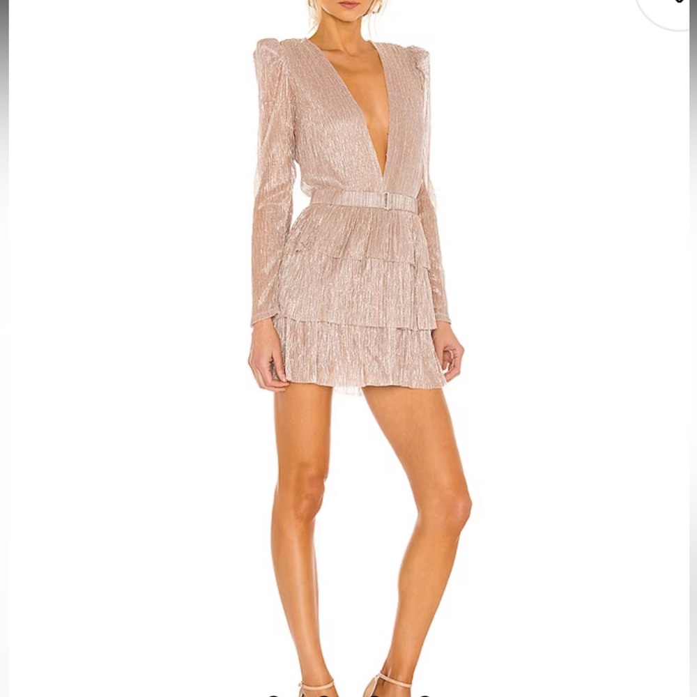 Sabina Musayev carry mini dress